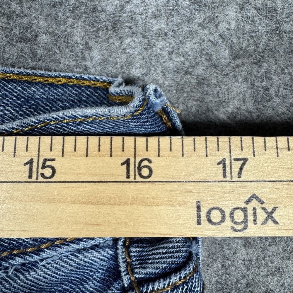Vintage Levi's 501‎ Jeans Men's 33x29 Light Wash Distressed Button Fly S40196 - Picture 6 of 16